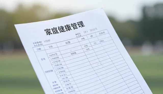 家庭健康档案管理：性能与适用条件的取舍
